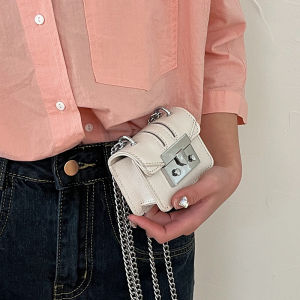 Túi Đeo Vai Mini Phong Cách Hàn Quốc Cho Nữ Túi Vuông Nhỏ Có Khóa Kéo Túi Đeo Chéo Bằng Da PU Mềm Màu Trơn Túi Đeo Vai Thường Ngày