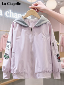 La Chapelle | Áo Khoác Hooded Thời Trang Cho Bé Gái Mùa Thu