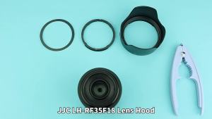 JJC | JJC RF 35mm Flower Lens Hood Shade for Canon RF 35mm F1.8 MACRO IS STM Lens Replaces Canon EW-52 Hood For Canon EOS R6 R5 RP R