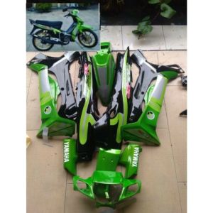 Cover Body halus fulset Fiz R F1z R  Fiz r fullset hijau Cover Body full Set Halus YAMAHA F iz R hijau