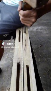 Dudukan bor bobok Adaptor bor dan mata bor 10mm bor bobok kayu bahan kuat