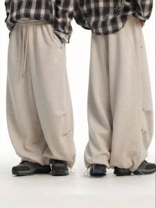 JNXS | High-density Warmth Fleece Tapered Sweatpants