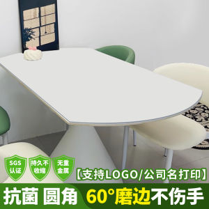 Foldable Oval Plastic Tablecloth Transparent PVC Soft Glass Extendable Large round Table Mat Oil Resistant Wash Free Crystal Board