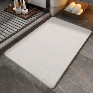 VIKAMA Anti-Skid Durable Easy To Clean Diatom Mud Bathroom Door Mat Bath Blanket High Quality Super Absorbent Bathroom Door Mat