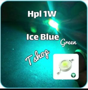 Mata Led Hpl 1W Ice Blue Green