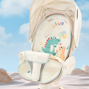 Ice silk cooling mat baby stroller A-class seat cushion with protective gear summer baby safety seat machine washable seat cus