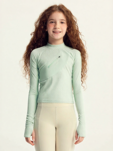 JOLLY BEAN | Girls Lightweight Breathable Striped Cycling Shirt