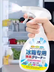 Multifunctional refrigerator cleaning spray 380ml eliminates odor mold removes microwave cleaning
