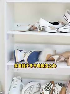 6PCS Adjustable Shoe Organizer Double-layer Footwear Support Slot Space Saving Cabinet Closet Stand Shoes Storage Rack Box H