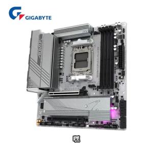 GIGABYTE | GIGABYTE New B650M AORUS ELITE AX ICE Micro-ATX AMD B650 DDR5 AMD Ryzen 7000/8000/9000 series processors Socket AM5 Motherboard