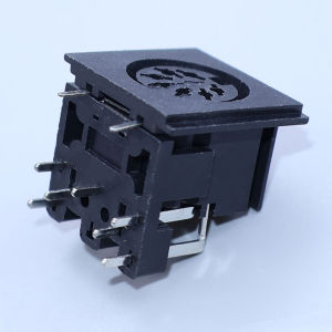Yanxi 4 5 6 7 8 Pin Female Socket Connector Terminal Socket DIN Interface Keyboard Mouse Plug PCB Panel Mount Power Jack