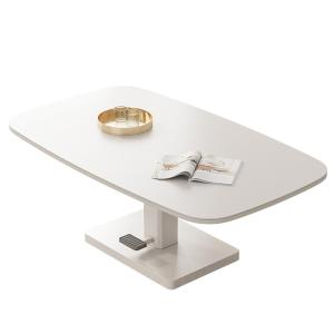 OLEPA | Creamy Style Elevation Marble Coffee and Dining Table