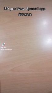 50pcs NASA SPACE LOGO Vinyl Decal graffiti STICKERS bomb for laptop fridge luggage & etc