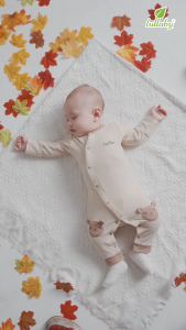 LULLABY - NH549N - SLEEPSUIT CÀI LỆCH