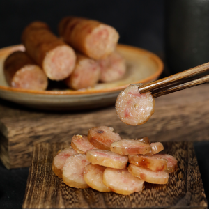 Handmade Soft Glutinous Rice Sausage Black Eye Circle Traditional Chinese Specialty Pork Stuffed Snack Home Use Wide Popular