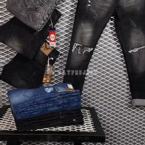 Celana Pria Keren 2023: Gaya Desain Celana Jeans Sobek Korean Style