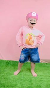 Áo khoác mùa đông Áo Hoodie bé gái bé trai capybara Áo có mũ trùm đầu.AK010