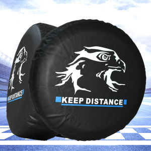 AD 14" ~ 17" Inch Car Wheel Cover PVC Leather Spare Wheel Tire Cover Case Pouch Protector Bag Spare Tire Cover Tyre Accessories