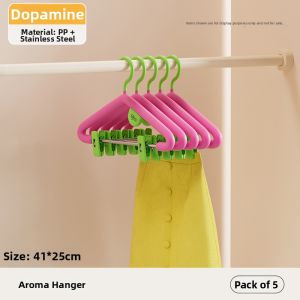 Extra-thick Large Clothes Hangers With Clips Premium Thickened Shoulder Protection
