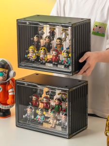 Transparent Acrylic Display Stand Storage Container for Figurines And Collectibles Organizer Box Display Case for Toys
