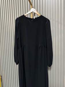 S-L HEIGHT 50 only KIMI DRESS Crinkle cloth airflow dress