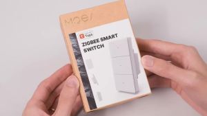 MOES | Công Tắc Đèn Tường Thông Minh Zigbee MOES Tuya Star Grand Series Nút Nhấn Kiểu Mỹ Điều Khiển Từ Xa Bằng Ứng Dụng & Giọng Nói Hoạt Động Với Alexa Google Home
