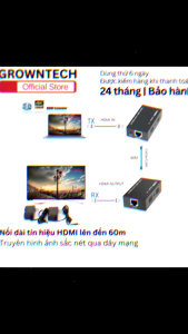 Bộ mở rộng HDMI SFX 60m truyền qua dây mạng Cat5e/6 hỗ trợ Full HD 1080p sắc nét không cần nguồn phụ plug and play tiện lợi