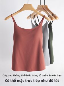 MiiOW | Áo ba lỗ không dây Catman dành cho nữ Áo ngực tích hợp Áo ba lỗ mùa xuân hè Áo khoác ngoài không cần mặc bên trong