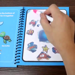 Top Seller Magic Water Book For Kids | Assorted Color & Random Design | Coloring Book With Magic Pen Painting For Kids | Quick Dry Water Coloring Book | Magic Painting Board For Children | Educational Drawing & Coloring Book |