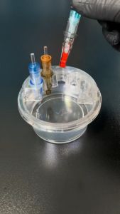 Cốc đựng nước rửa kim xăm - Giúp mũi kim không bị khô mực vệ sinh dễ dàng