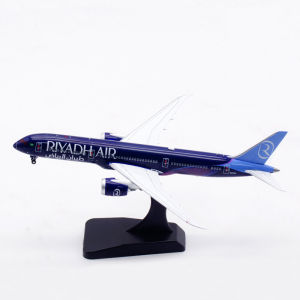 AV 1:400 Aircraft Model Alloy Riyadh Airlines Boeing 787-9 N8572c Detachable Landing Gear