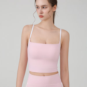 YANSE | Summer Supportive Sports Vest Women Padded Crop Top