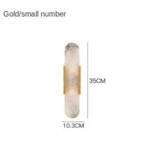 Modern Stone Wall Lamps for Bedroom Bedside Living Room Sconce Light Fixtures Luminaire Marble Decoration Restaurant Hotel Decor