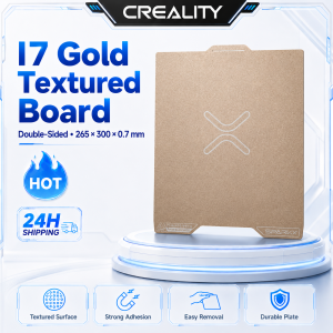 Creality | Creality Sparkx I7 Dual-texture PEI Plate Gold Platform Dual PEI Sheet Heated Bed Printing Board for 3D Printer Build Plate