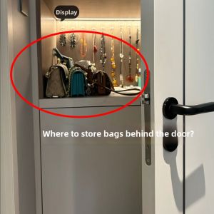 Weichen | Over-the-Door Hooks Vertical Folding No-Drill
