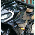 รถจักรยานยนต์ Wing Universal Aero Winglet สปอยเลอร์ Canard สําหรับ YAMAHA HONDA Ducati BMW R1 YZF R25 R3 R15 R6 CBR 600 650 500 S1000RR. 