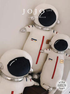 JOJOS L. PD.Rhyme Cartoon Astronaut Plush Toy Mars Long Pillow Sleeping Cushion Home Decorative Soft PP Cotton Filled Pillow