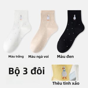 MiiOW | Tất ngắn chống trượt thấm hút mồ hôi kháng khuẩn thoáng khí lưới mỏng mùa hè cho nữ Tất ngắn không rơi