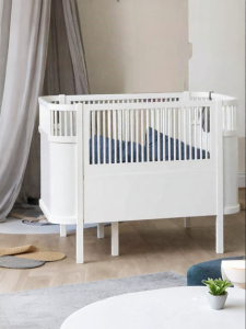 Regent Home | Adjustable Rails Baby Crib