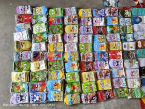 Termurah! 1000pcs Amplop Lebaran 2025 Motif Baru Aesthetic Motif Labubu Kartun Lucu