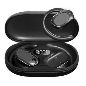UYUXIO | Tai Nghe Không Dây UYUXIO Open Ear Với Mic ENC IPX5 90 °   Tai Nghe Dẫn Xương Bluetooth 5.4 Tích Hợp Màn Hình LED Móc Xoay 16mm Dành Cho Du Lịch