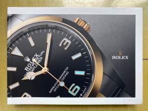 Rolex Catalog Magazine แคตตาล๊อก นาฬิกาหรู (ปกแข็ง หนังสือมือสอง สภาพดี)