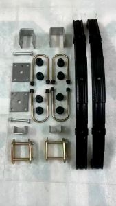 Bộ Nhíp tàu 6 lá dài 74cmvà bộ phụ kiện lắp nhíp đầy đủnhíp dài 74cmrộng 5cm6 látải trọng 1000kg