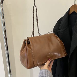 กระเป๋าถือหนังนิ่มความจุขนาดใหญ่ กระเป๋าสะพายข้างใต้วงแขนสำหรับผู้หญิง กระเป๋าถือสำหรับเดินทางไปทำงาน กระเป๋าถือแบบลำลอง