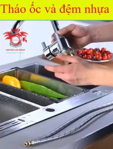 Hàng hót Giá siêu rẻ Dây cấp  vòi chậu lavabo nóng lạnh 1 chân - KENISI dây cấp vòi nước bồn rửa chén nóng lạnh