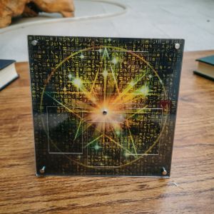 Bandai | DIY Acrylic Card Brick for Yu-Gi-Oh! Exodia the Forbidden One Collection Card Tabletop Protective Display Stand Gift No card