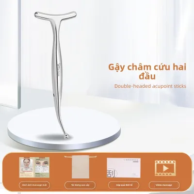 Brainbow | Dụng cụ massage mặt bằng thép không gỉ