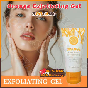 ✅𝒔𝒈 𝒔𝒕𝒐𝒄𝒌✅ MINTOX Orange exfoliating whitening gel / Moisturizing whitening / Body scrub / Facial scrub / Acne blackhead remover