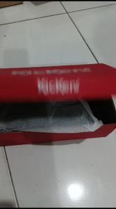 Sepatu Safety Kickers Pendek Kulit Pria Hitam