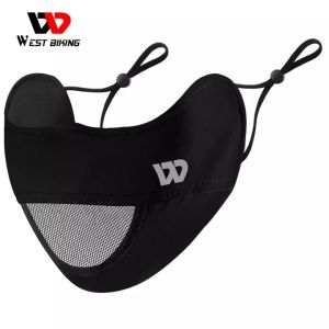 WEST BIKING Cycling Mask Anti-UV Washable Mask Breathable Cool 3D Men Women Outdoor Sports Riding Mask